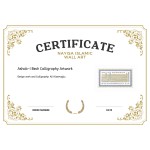 Ashab-I Bedr Calligraphy Artwork